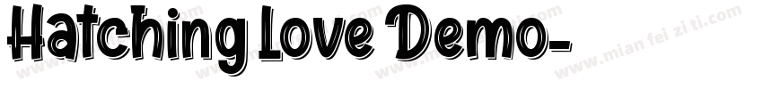 Hatching Love Demo字体转换